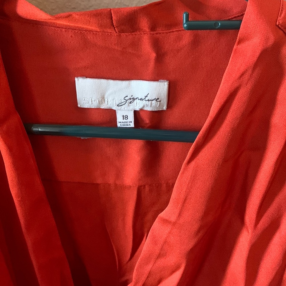 Sportscraft Signature silk blouse.